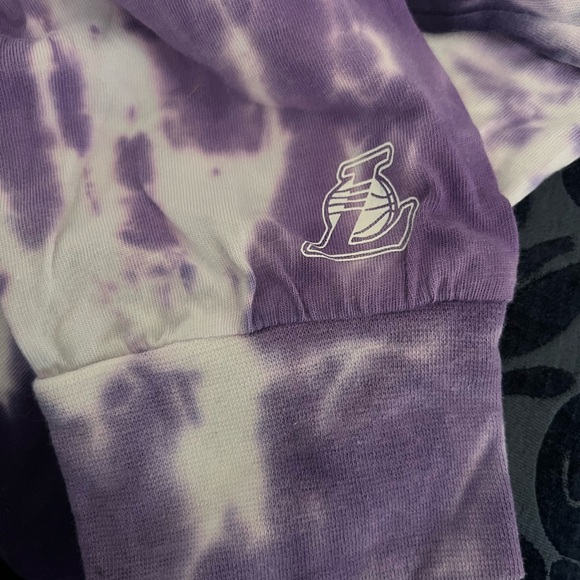 NBA Official LA Lakers tie dye top NWT - Picture 5 of 5